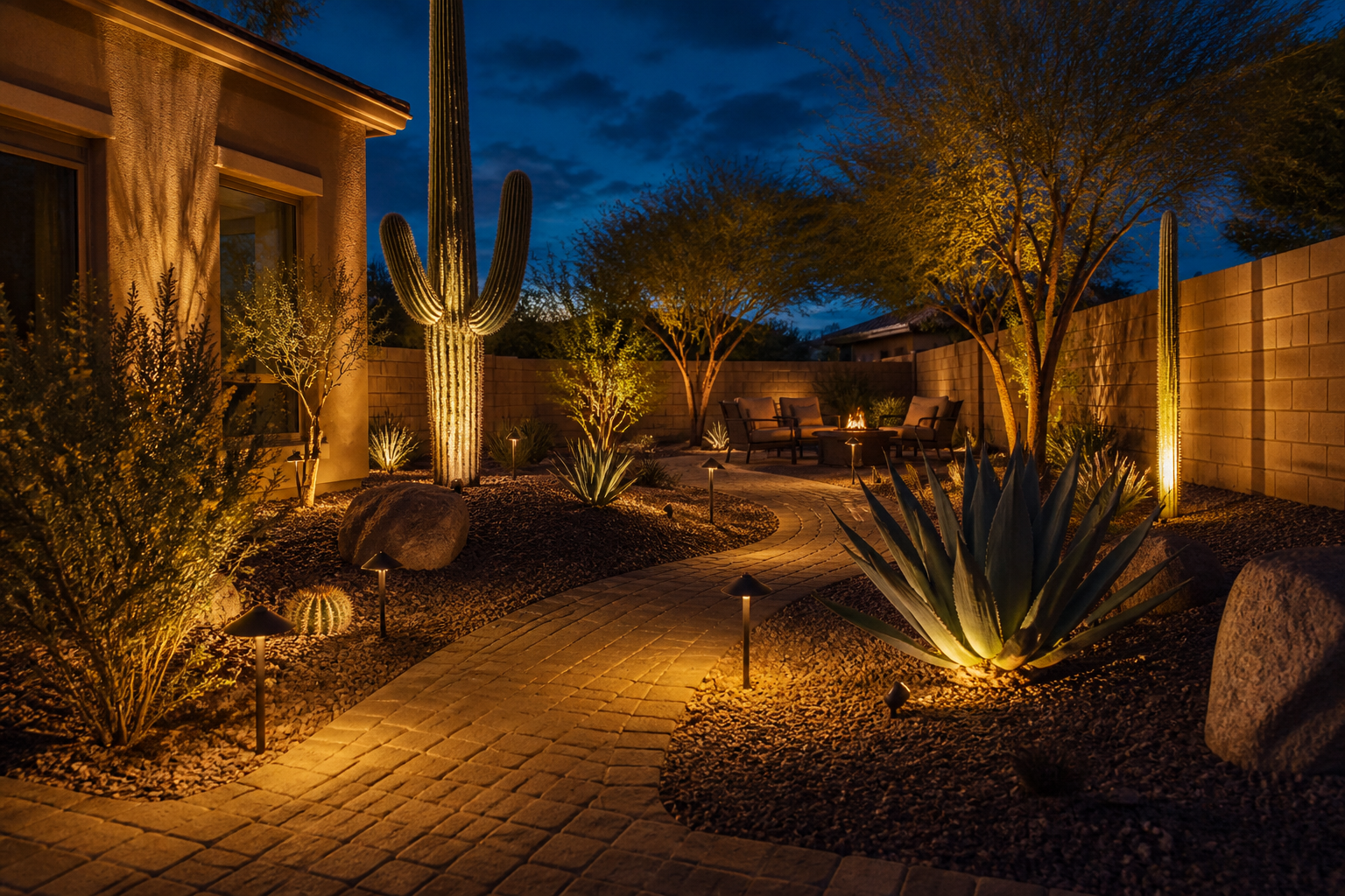 Outdoor Lighting Ideas for Arizona Backyards