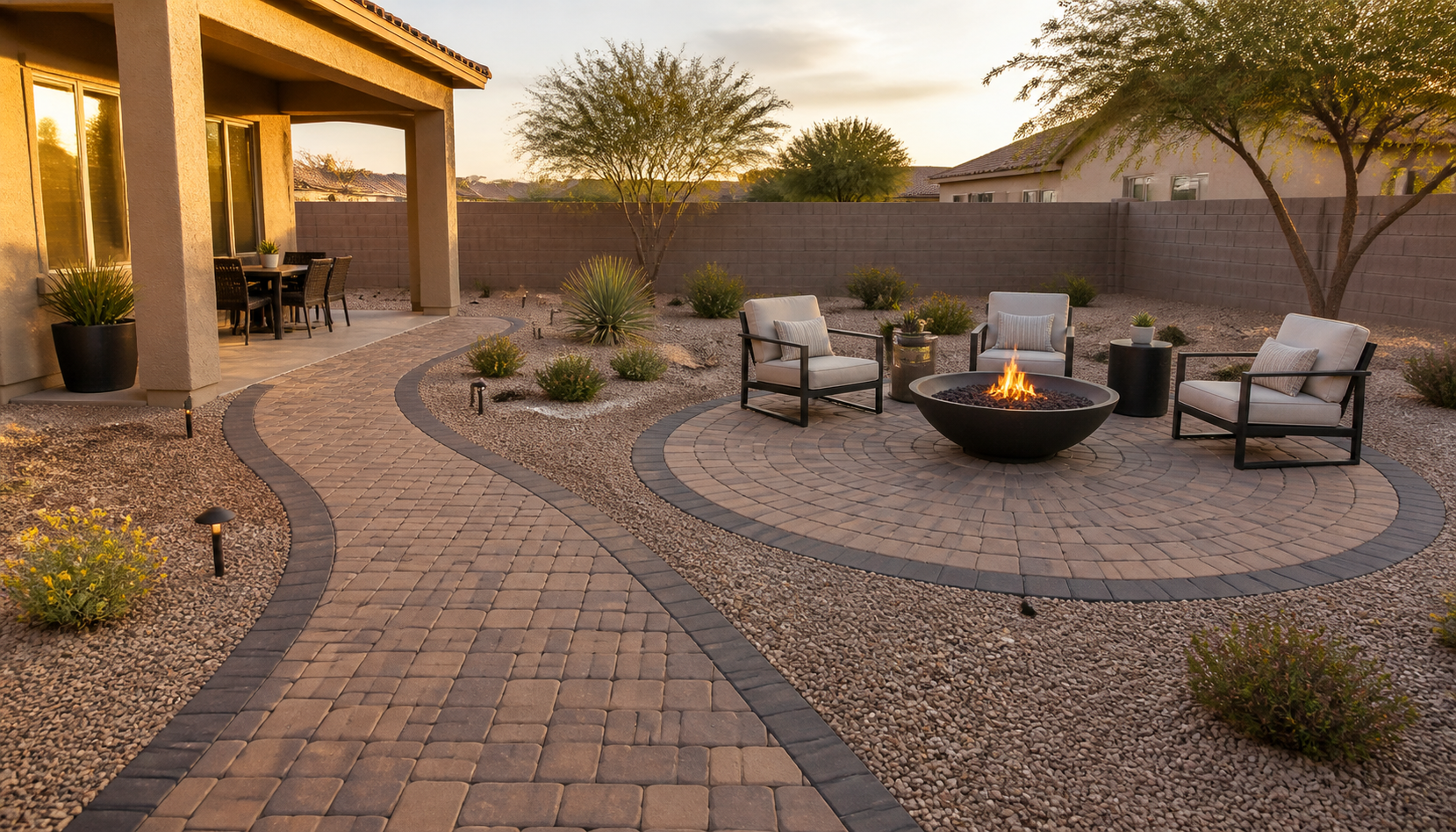 Pavers & Patios Ideas for Arizona Backyards